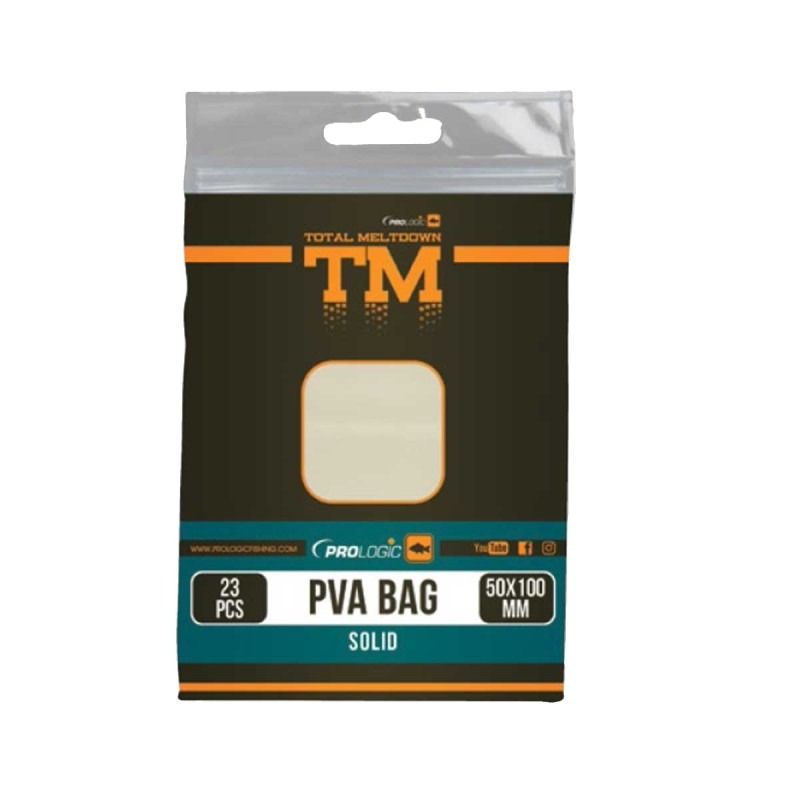 Worek Pva Prologic SOLID BULLET BAG W/TAPE 40X100MM 54491