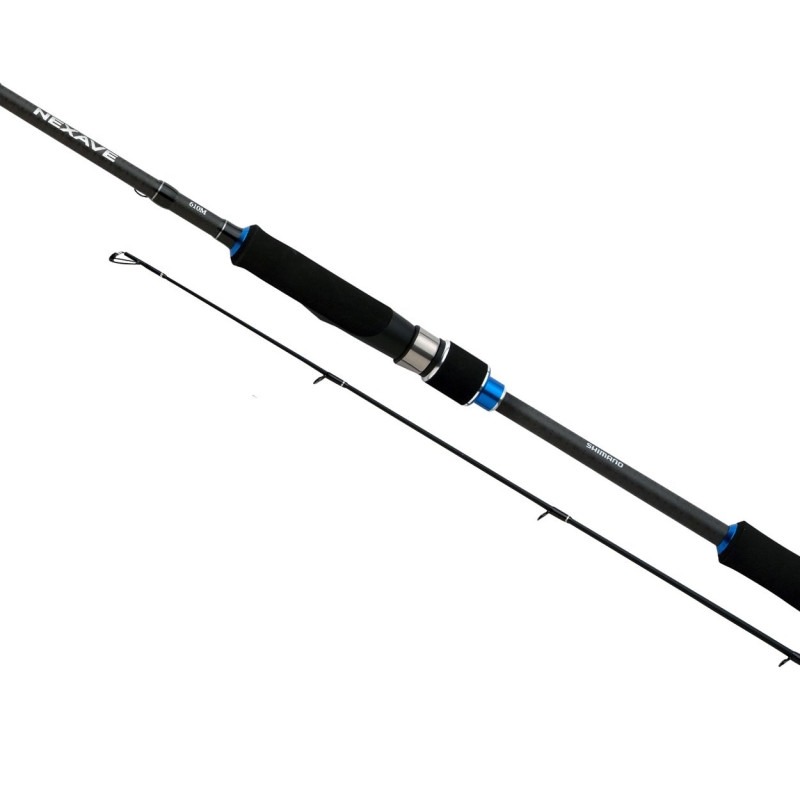 24042025680a06c63842e.jpeg Wędka Shimano Nexave Spinning 2,69m 7-35g 2 cz. Korek - obrazek 1