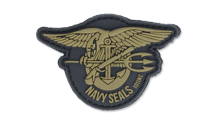 Naszywka 3D - Navy Seals - 101 Inc.