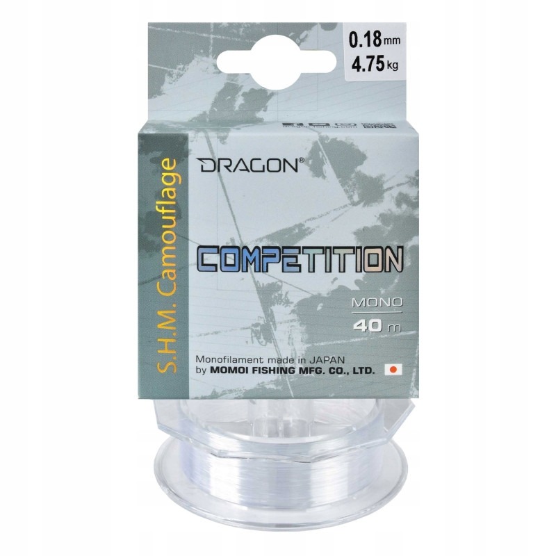 Żyłka DRAGON S.H.M.Camouflage Competition 0.20 mm/5,5 kg 40 m bezbarwna