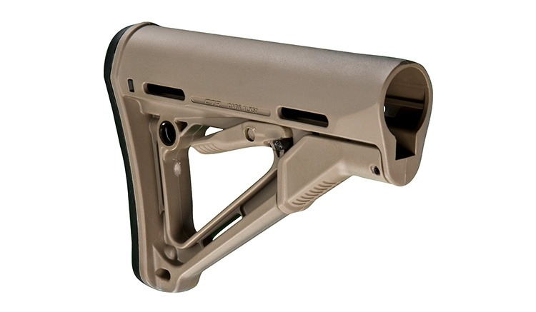Kolba Magpul CTR Stock do AR/M4 - Mil-Spec - FDE - MAG310-FDE