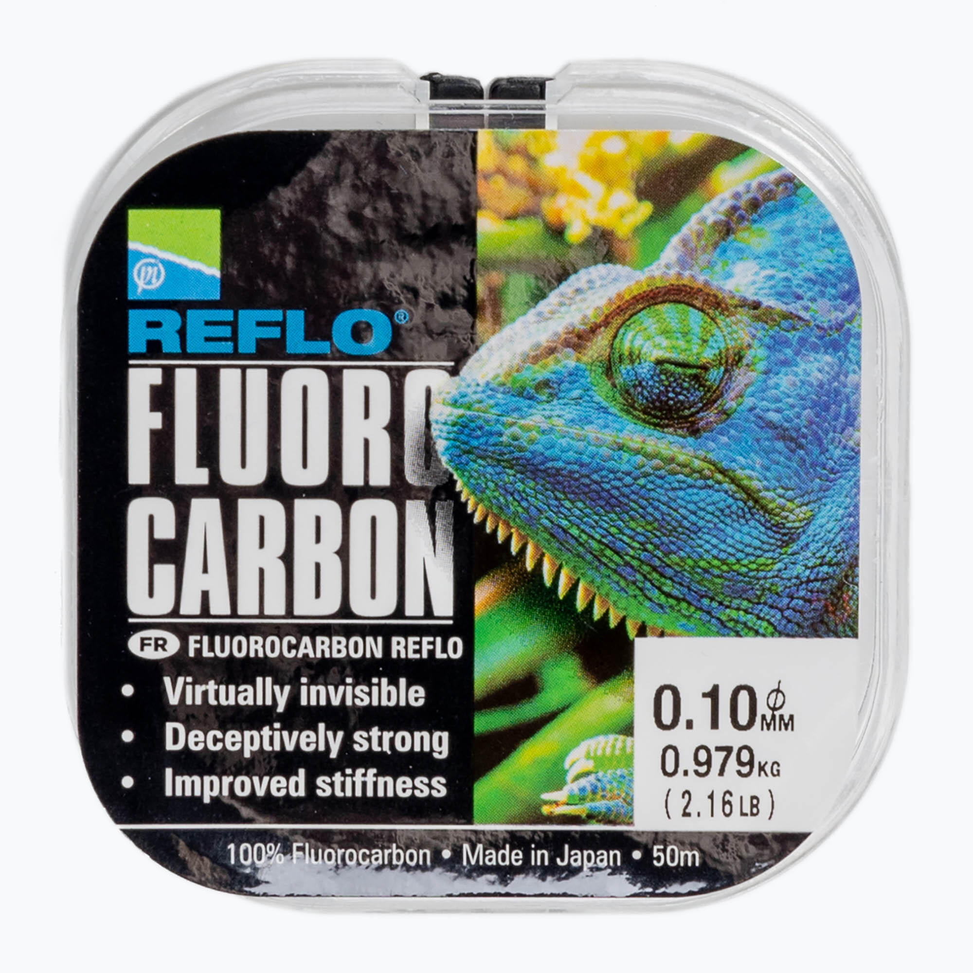 Żyłka Fluorocarbon Preston Innovations Reflo Power transparentna PFL/10 0.16 mm