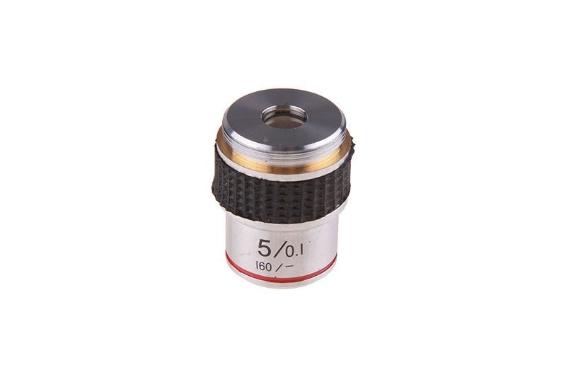 Obiektyw do mikroskopu - 5X (20mm) (OPT-38-018277)