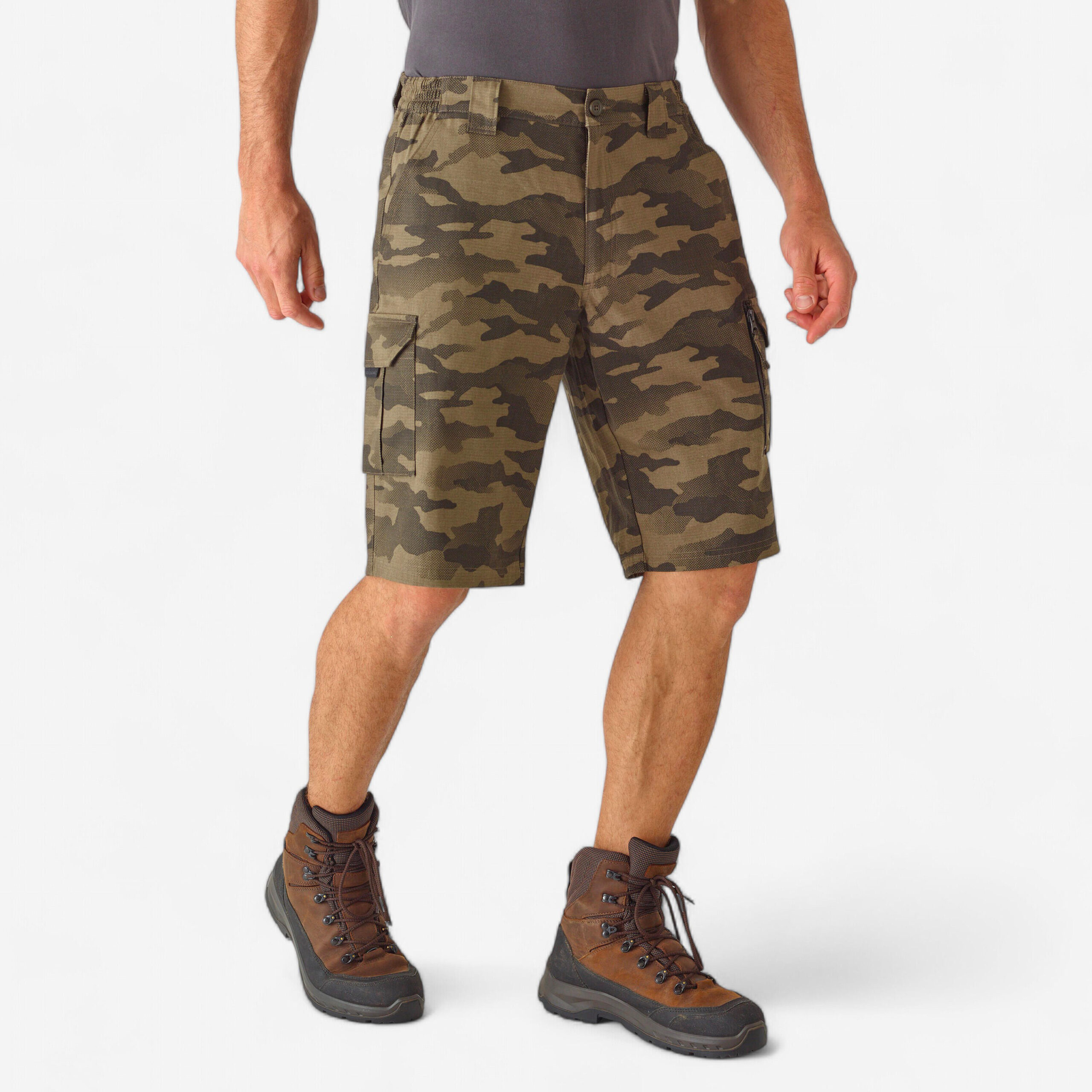 Bermudy outdoor Solognac 500 camo