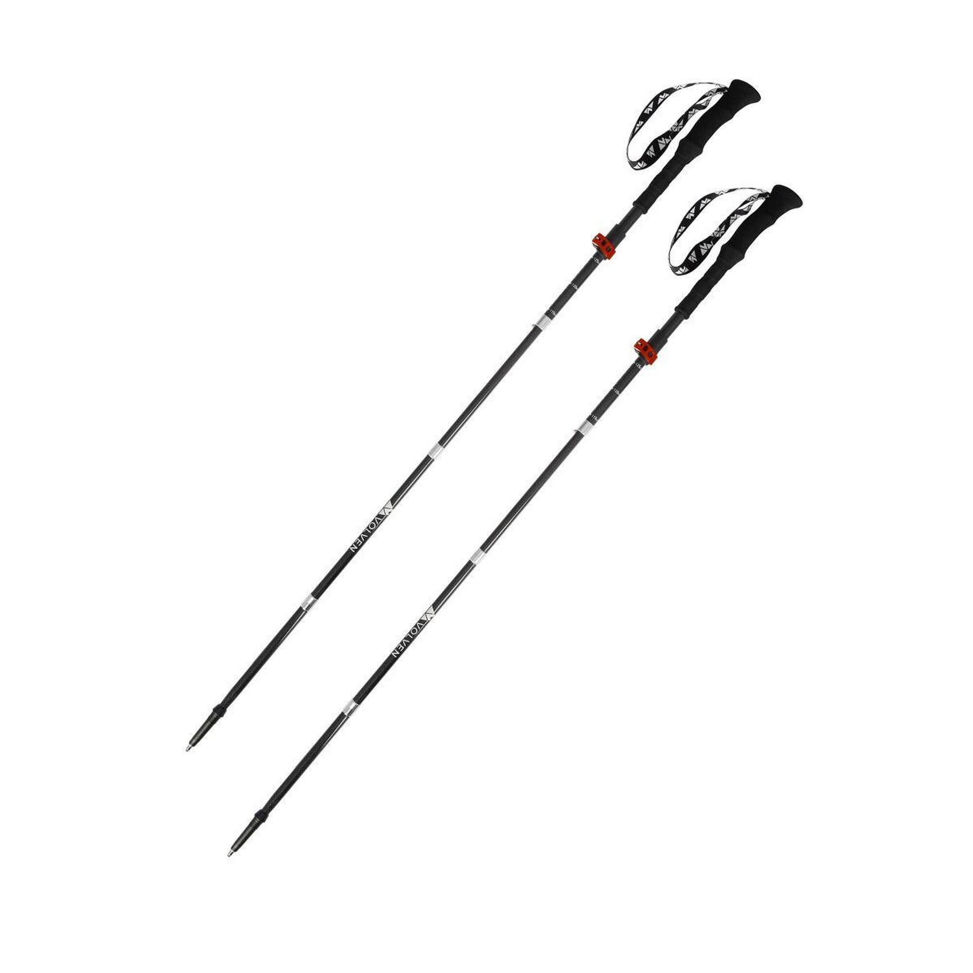 Kije Trekkingowe Volven Expert Carbon