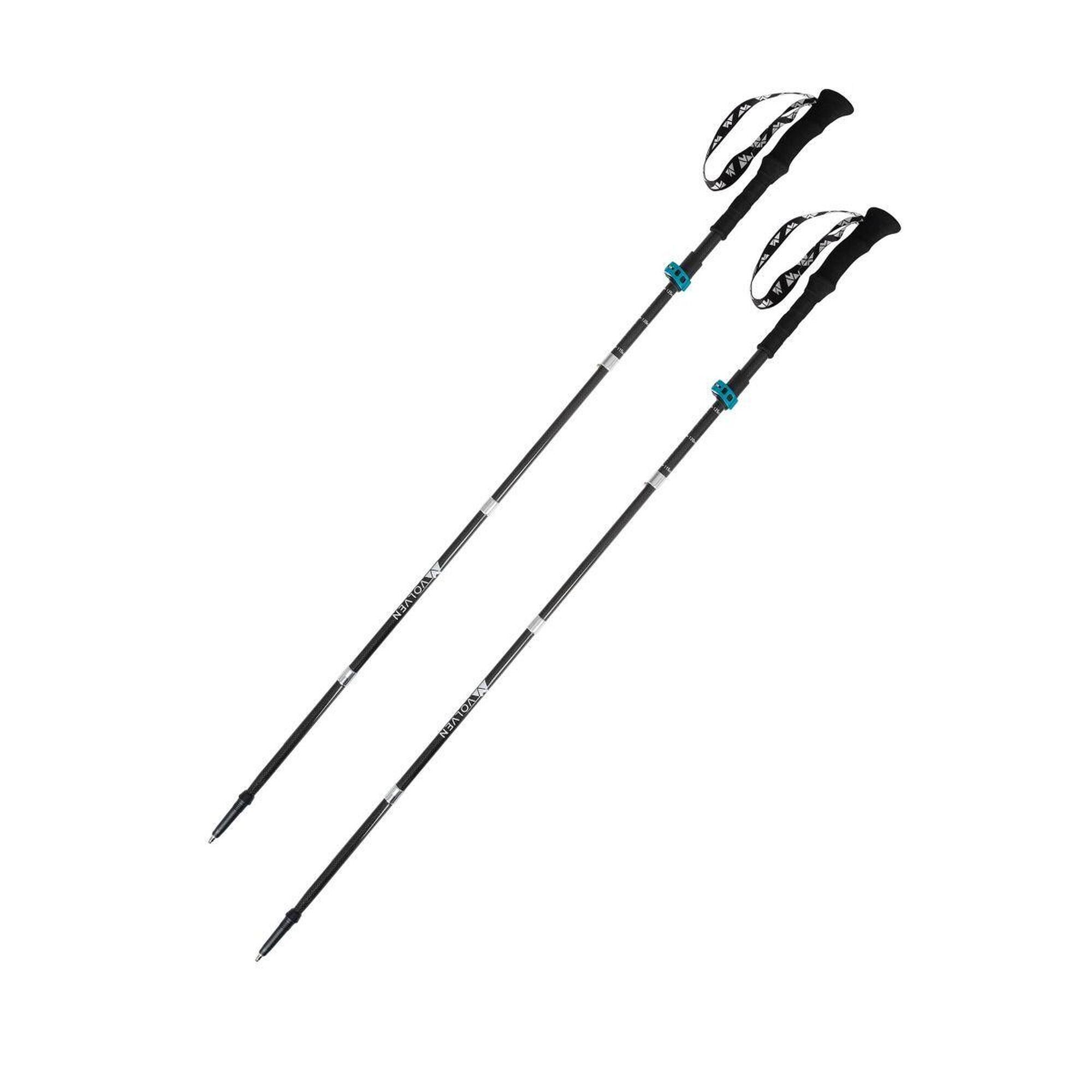 Kije Trekkingowe Volven Expert Carbon