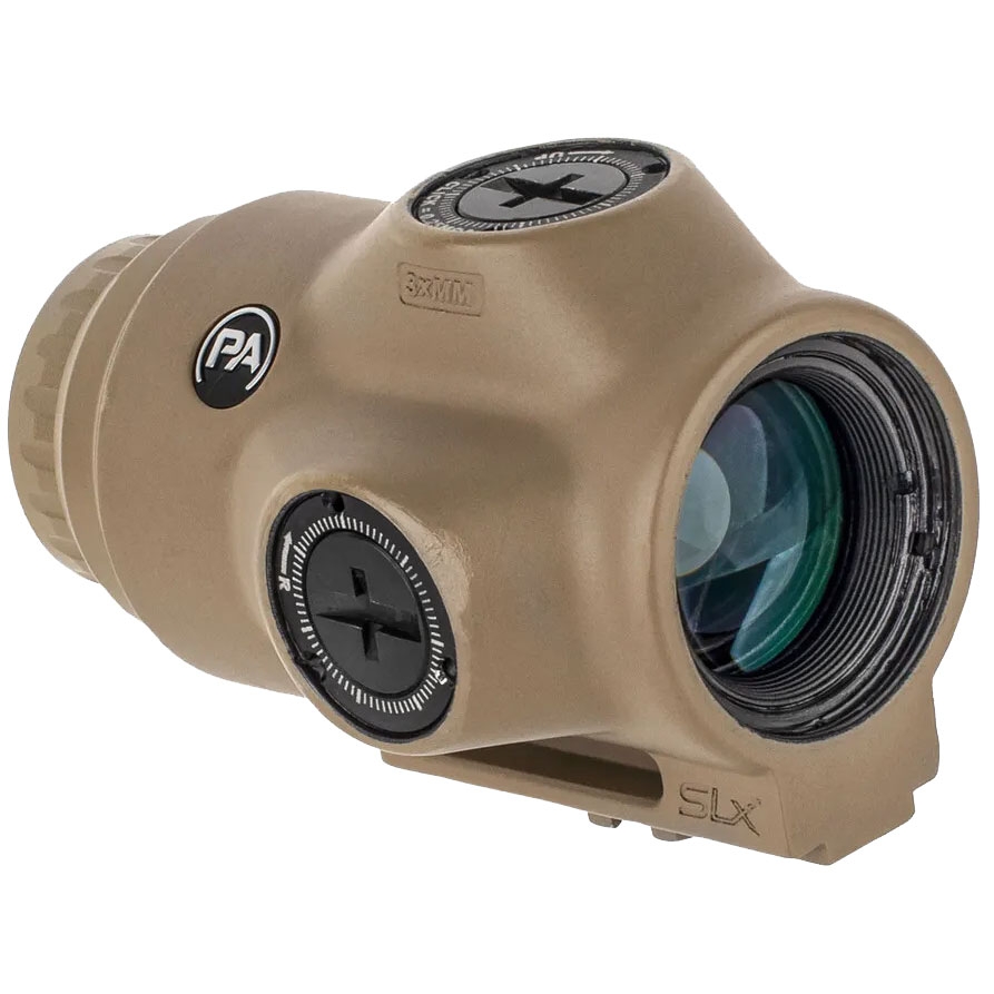 Powiększalnik Primary Arms SLx 3x Micro w/ACSS Pegasus Ranging Reticle FDE (777-110)