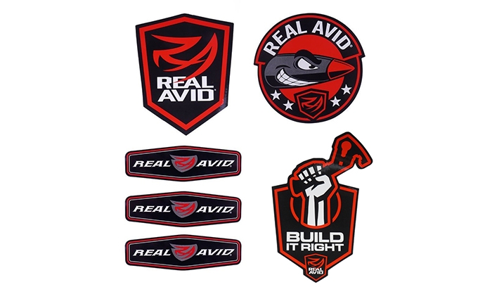 Zestaw naklejek Promo Sticker Pack - Real Avid