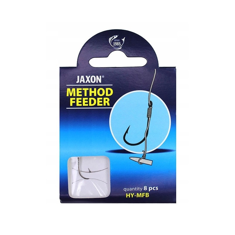 Haczyk Wiązany Jaxon METHOD FEEDER Z PRZYPONEM HY-MFB06