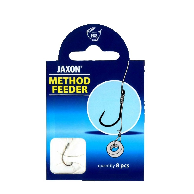 Haczyk Wiązany Jaxon METHOD FEEDER Z PRZYPONEM HY-MFG06