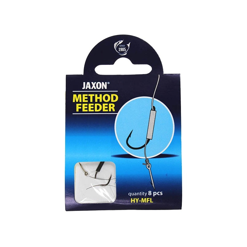 Haczyk Wiązany Jaxon METHOD FEEDER Z PRZYPONEM HY-MFL06