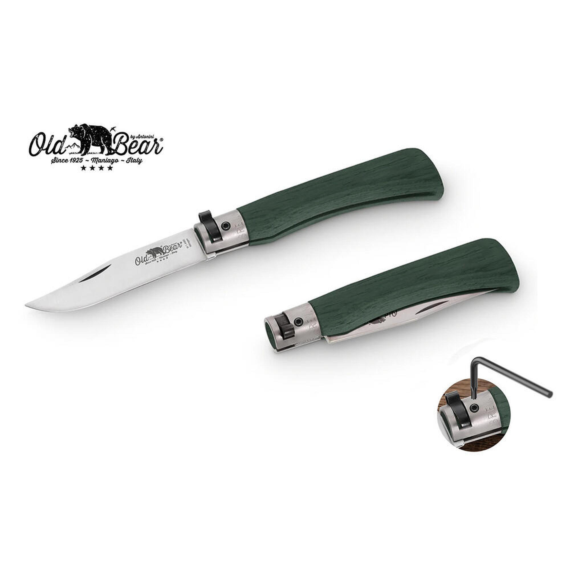 Nóż składany włoski Antonini Satin Stainless XL