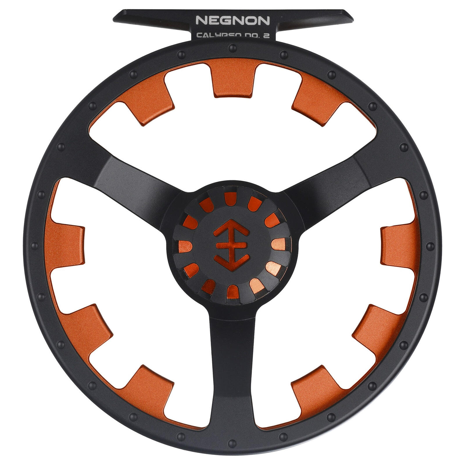 Kołowrotek muchowy - Negnon Calypso Black - Żółty nr 1