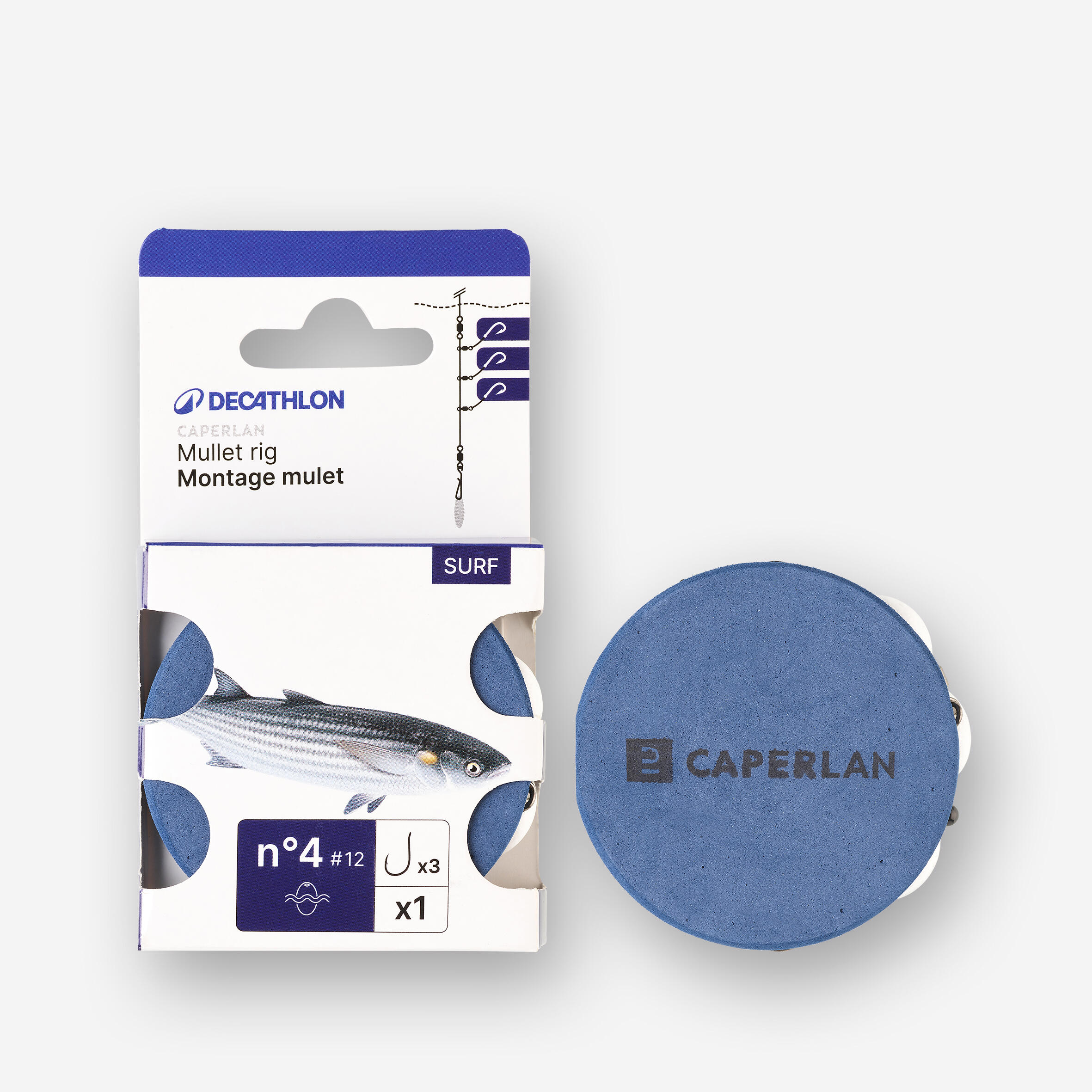 Przypon surfcastingowy Caperlan SW MUL LGT nr 4