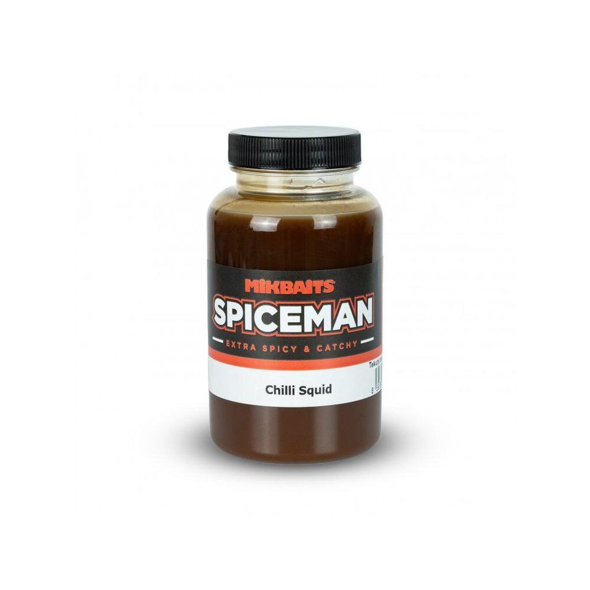 Booster Dodatek Do Zanęt Przynęt Mikbaits Spiceman 250Ml - Chili/Squid
