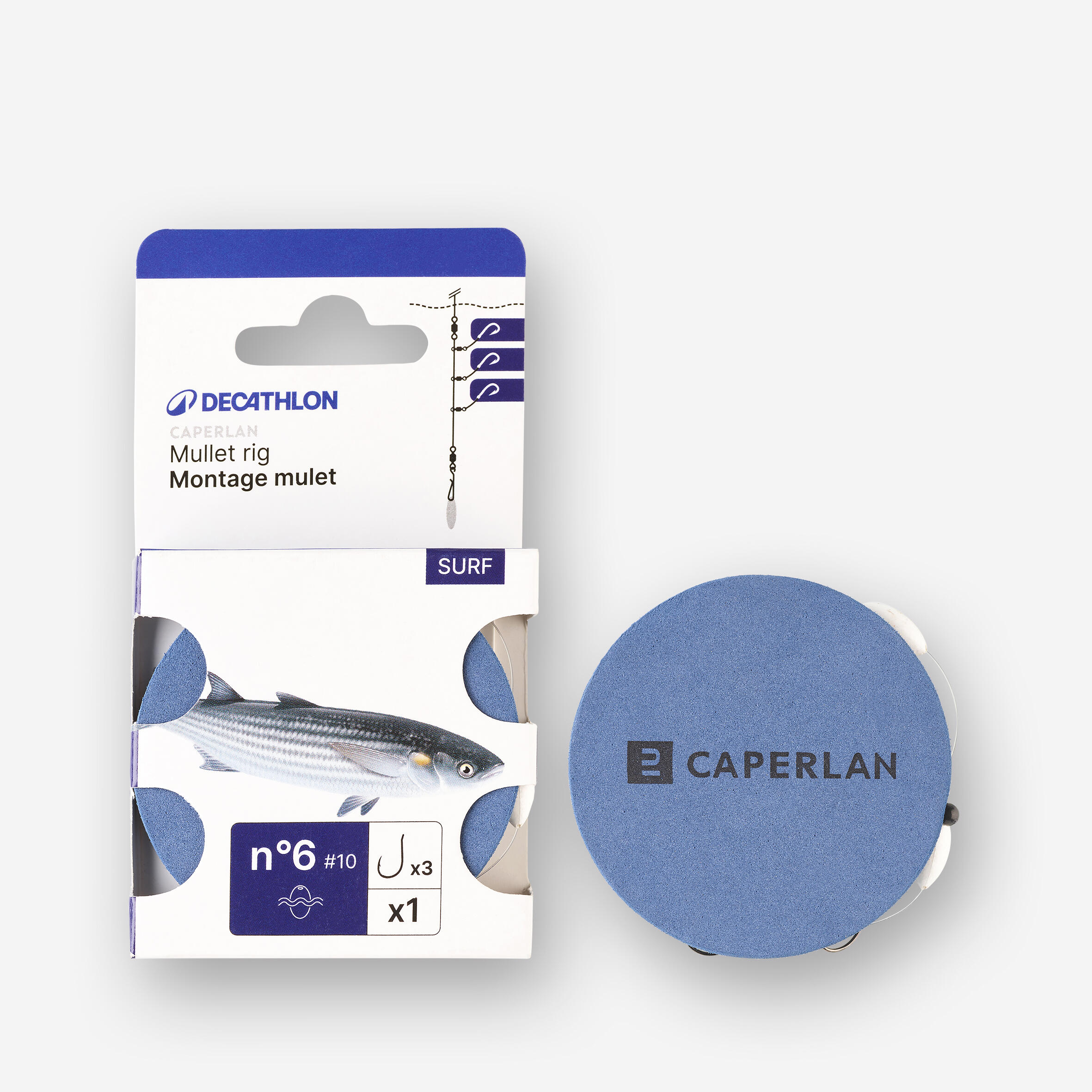 Przypon surfcastingowy Caperlan SW MUL LGT nr 6