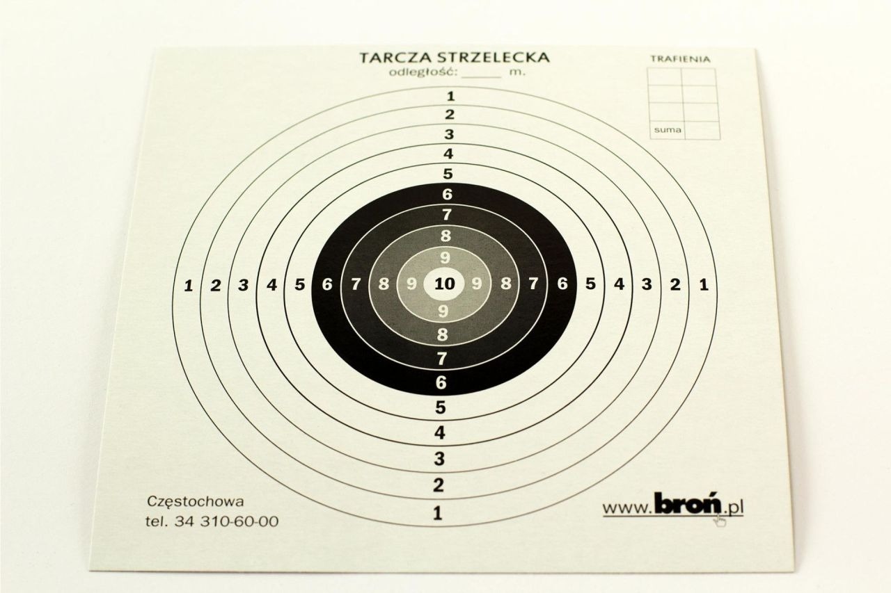 2x Tarcze papierowe 14x14 cm 100 szt. (3.1414)