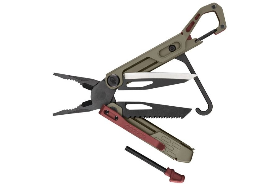 Multitool turystyczny GERBER STAKEOUT Spark Coyote Brown (1070226)