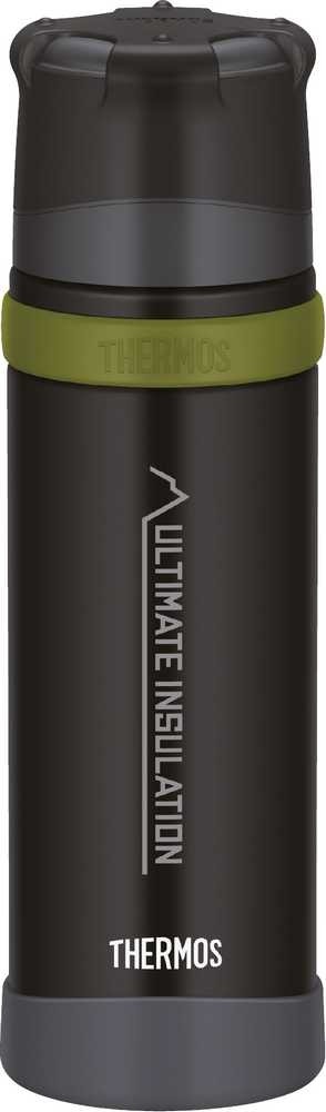 Termos z kubkiem - 500 ml - do warunków ekstremalnych THERMOS - czarny mat
