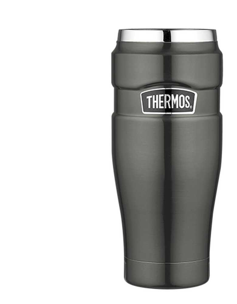 Termokubek wodoszczelny 470 ml THERMOS - metaliczny szary