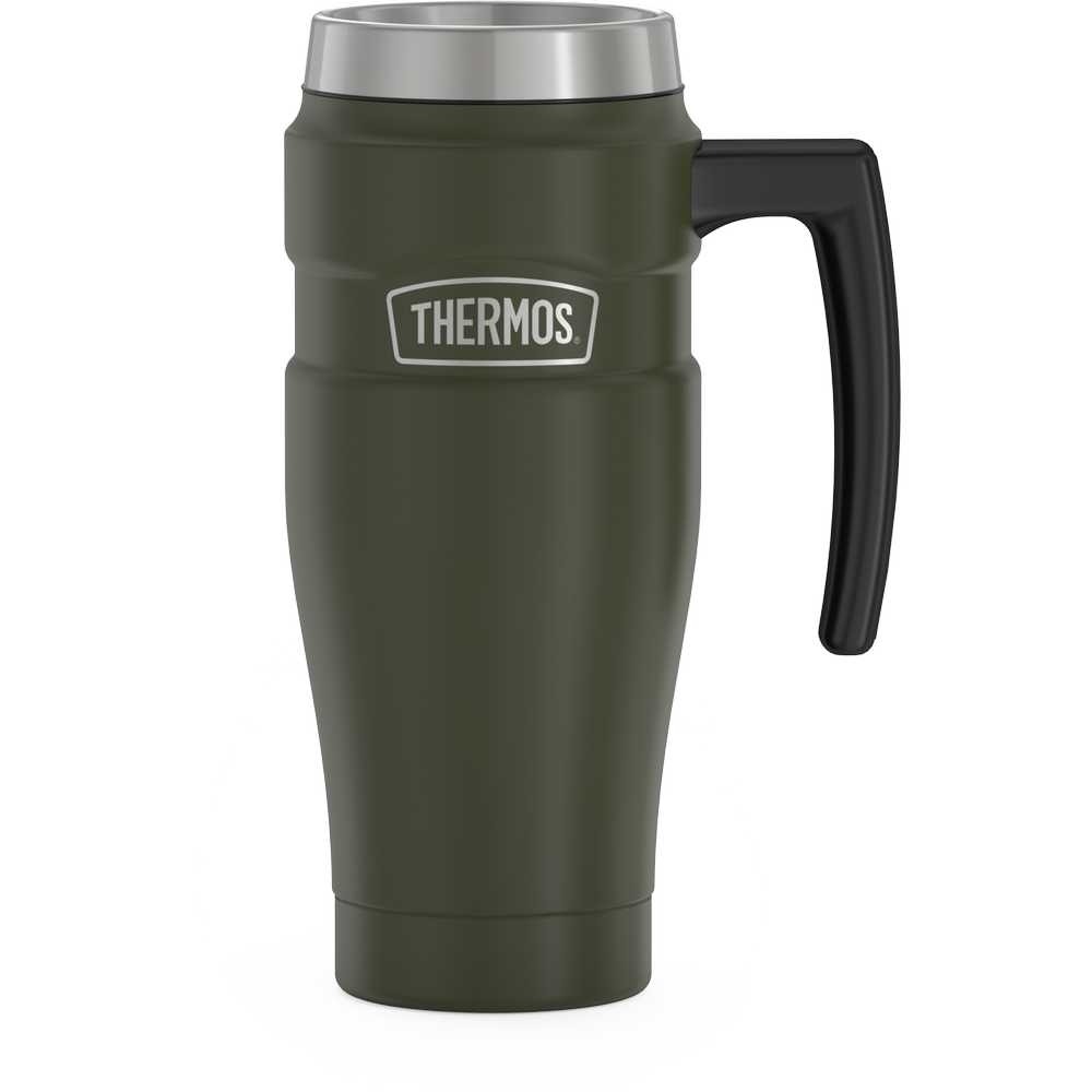 Termokubek wodoszczelny z uchwytem 470 ml THERMOS - zieleń wojskowa
