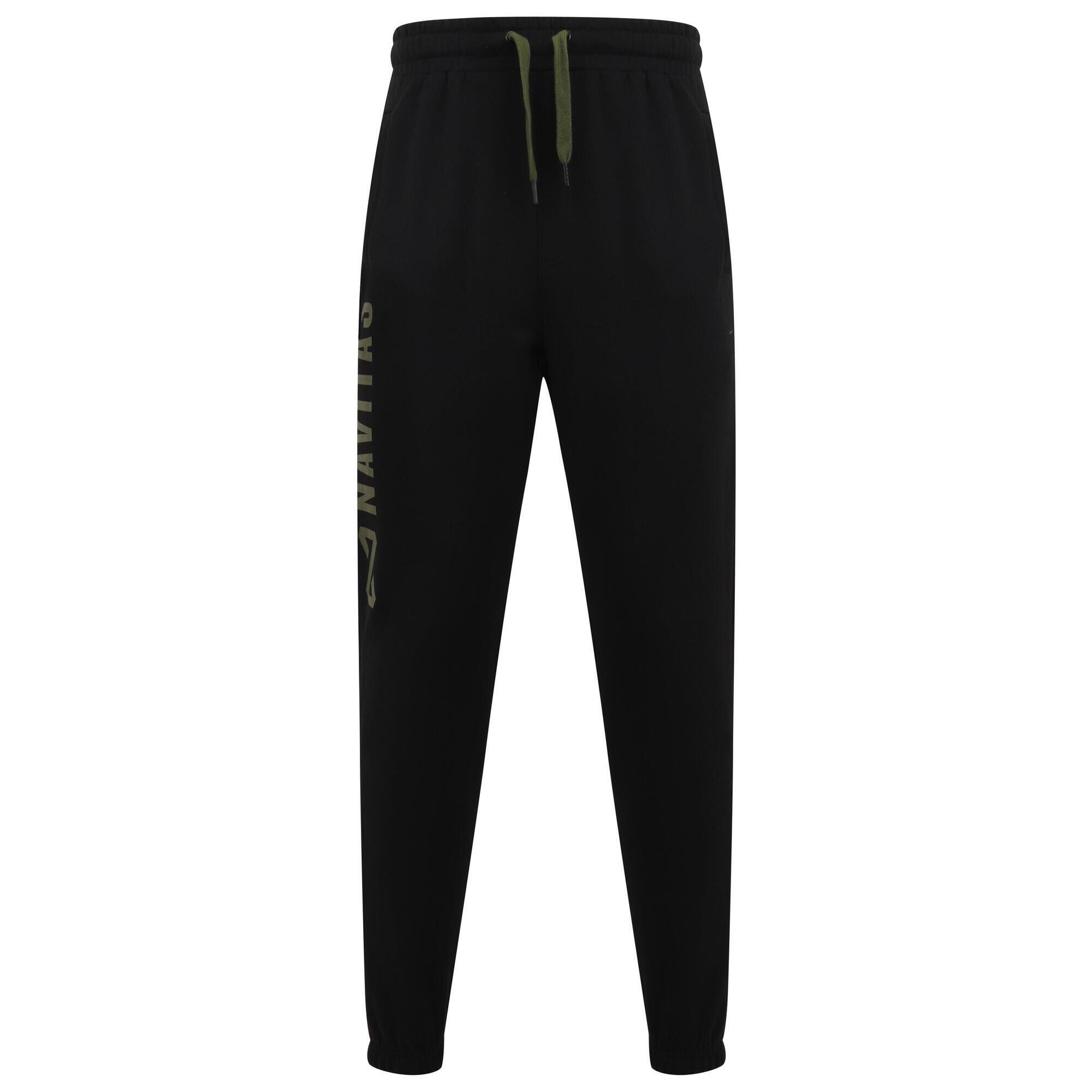 Spodnie Dresowe Wędkarskie Navitas Core Black Joggers