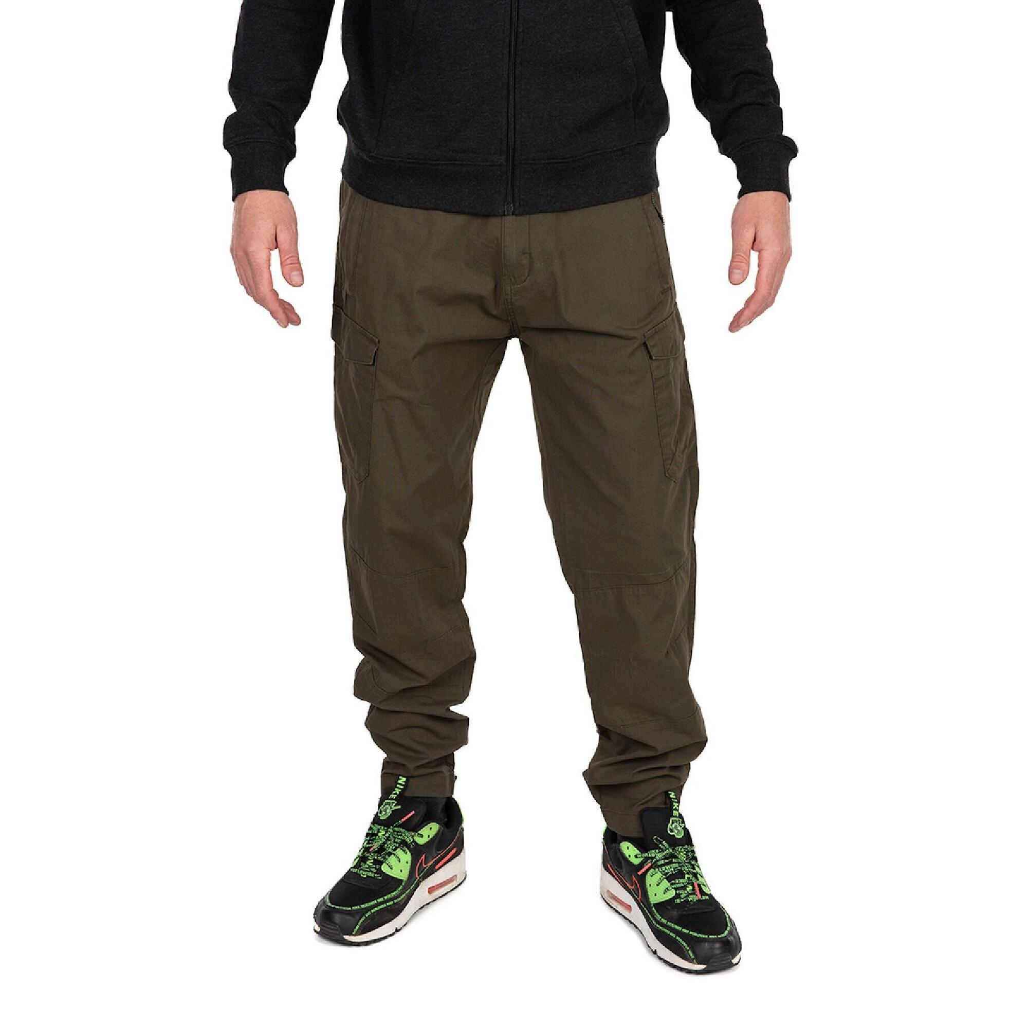 Spodnie Wędkarskie Fox Lw Cargo Green Black