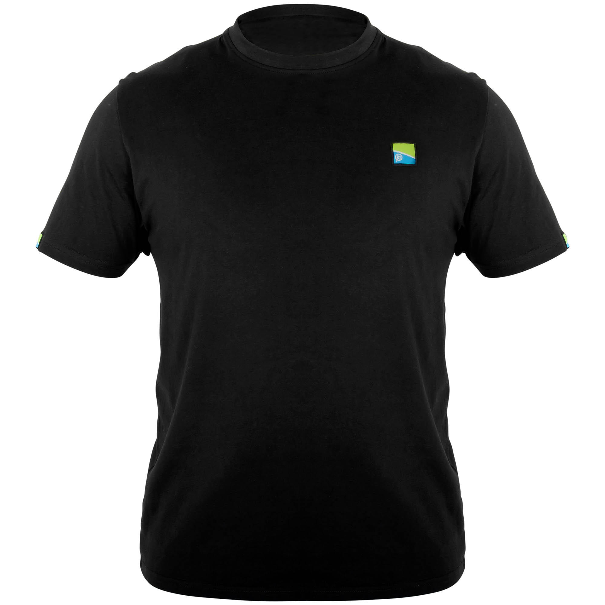 Koszulka Wędkarska Z Nadrukiem Preston Lightweight Black T-Shirt