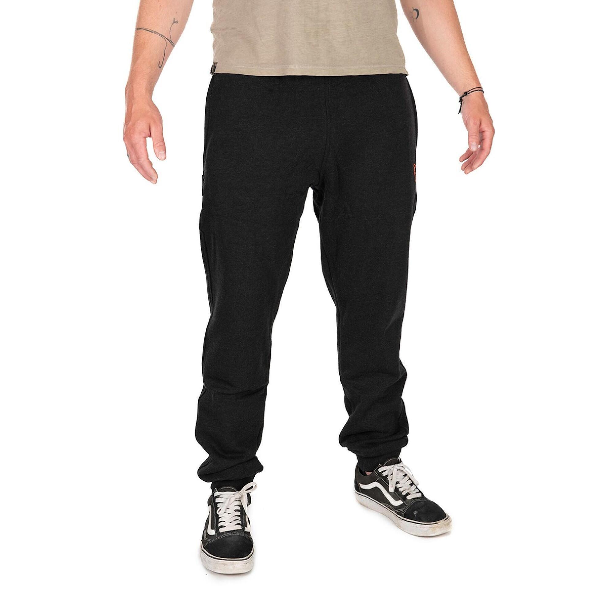 Spodnie Wędkarskie Joggery Fox Collection Black & Orange