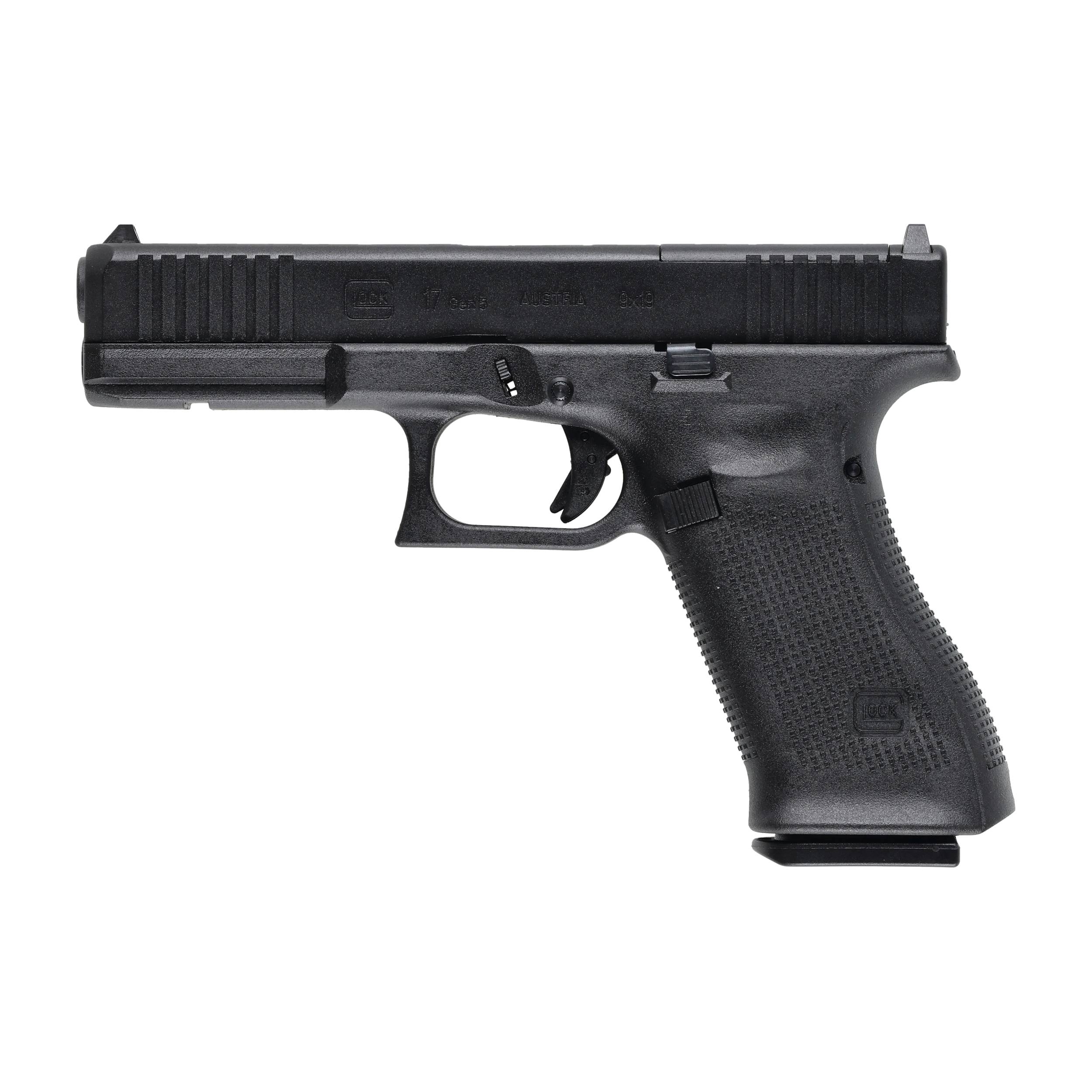 Pistolet wiatrówka Glock 17 gen 5 MOS 4,5 mm BB 3J z płytkami (5.8450)