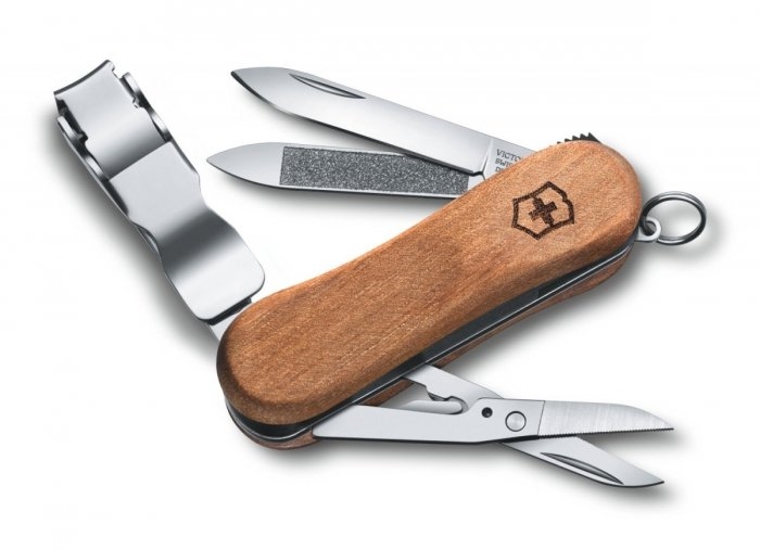 Scyzoryk Victorinox Nail Clip Wood 580 0.6461.63 - Grawer Gratis