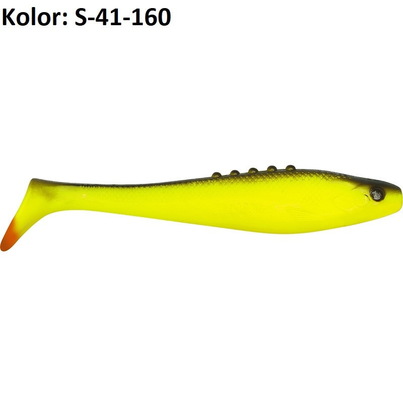 Ripper DRAGON LUNATIC 6"/15cm SUPER YELLOW/BLACK red tail