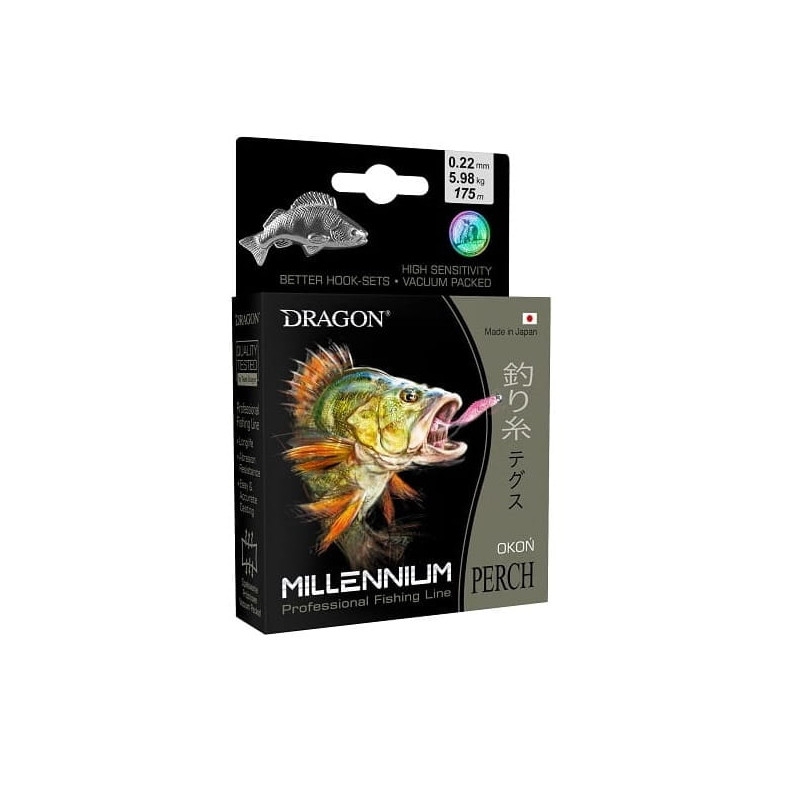 Żyłka DRAGON Millennium MTX-HP OKOŃ 0.182mm/4.67kg 150m niebieska