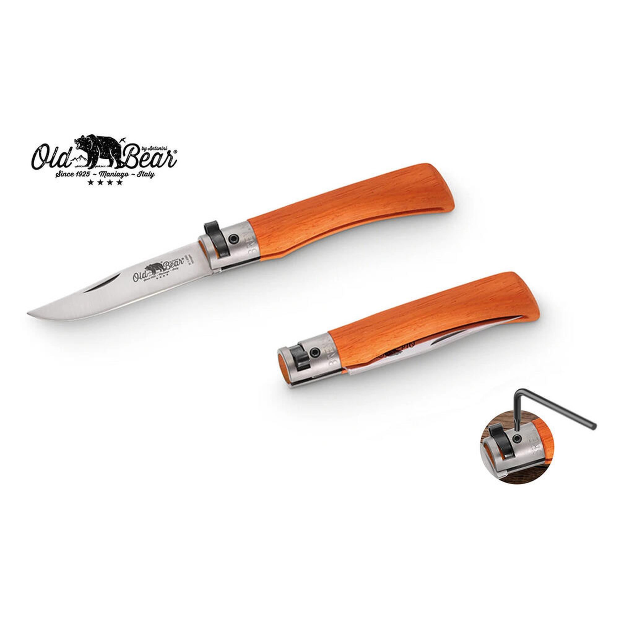 Nóż składany włoski Antonini Satin Stainless S
