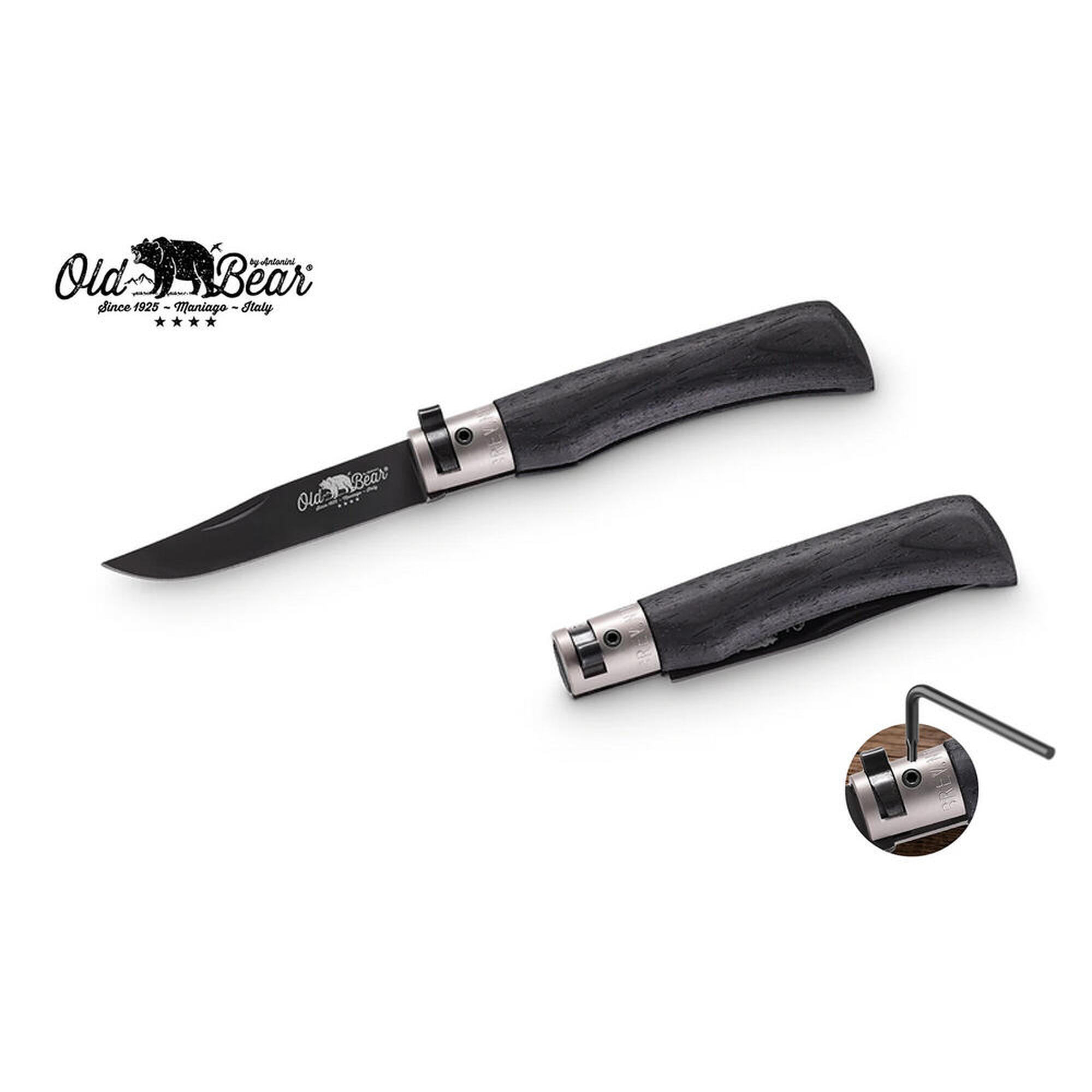 Nóż składany Antonini KNF Lamin Black S Stainless