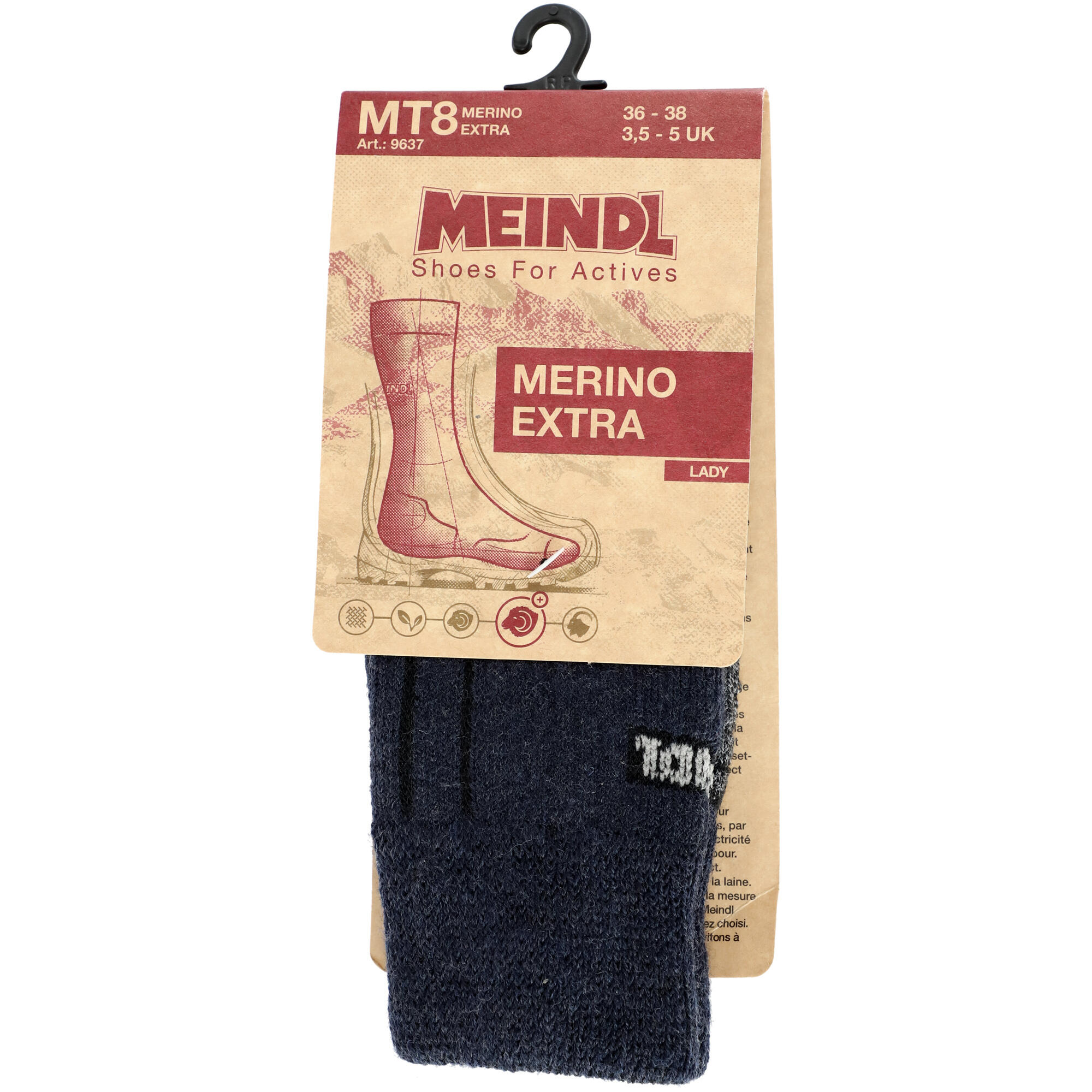 Skarpety trekkingowe damskie Meindl MT8 Lady Merino