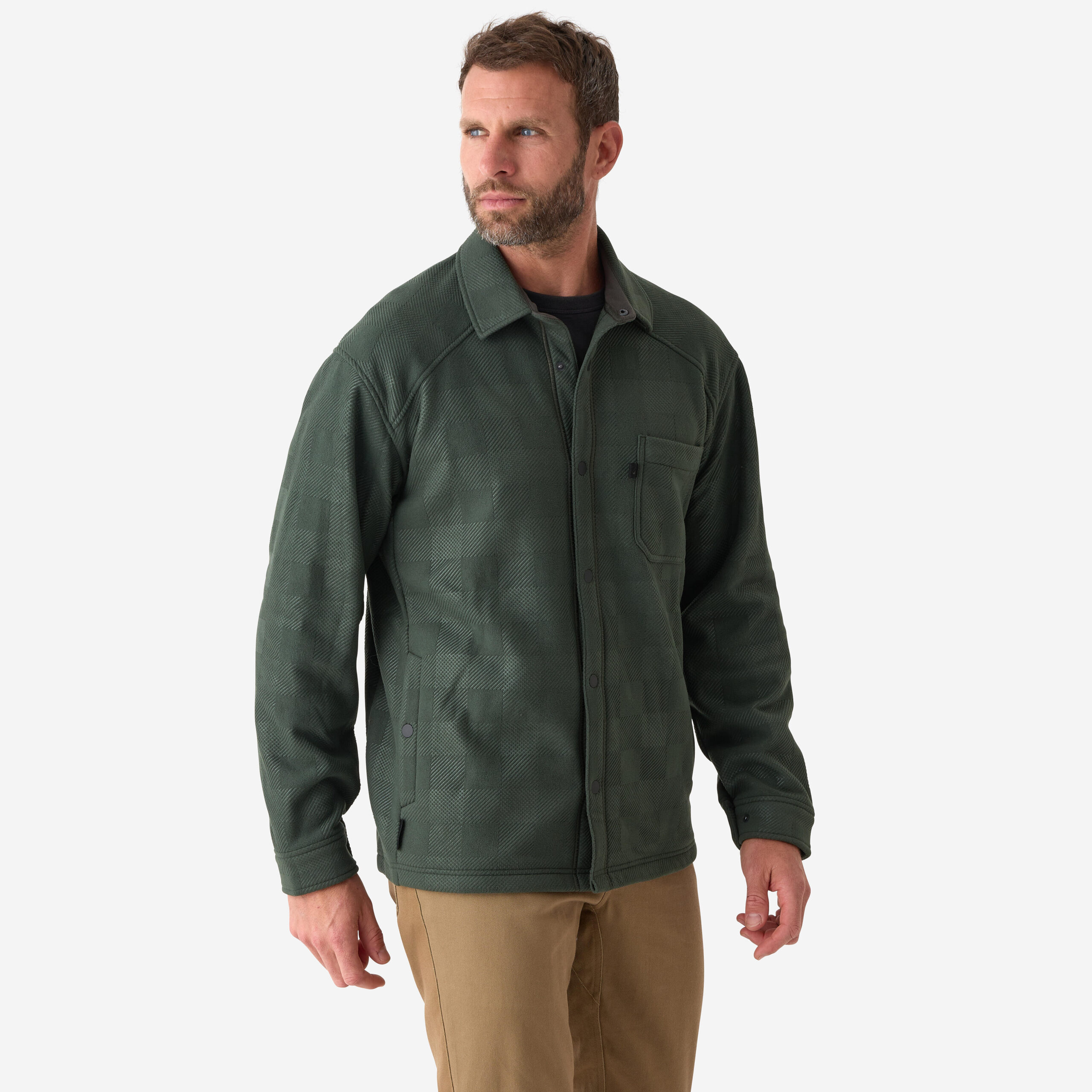 Koszula wierzchnia polarowa Solognac 100