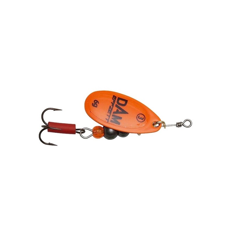 Błystka Obrotowa Dam EFFZETT FLUO SPINNER NR 4 10G ORANGE 60684