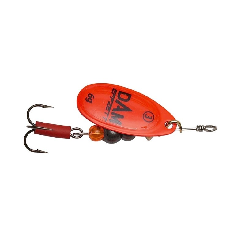 Błystka Obrotowa Dam EFFZETT FLUO SPINNER NR 4 10G RED 60682