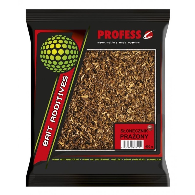 1209202568c3c03288c8a.jpeg Dodatek Zanętowy Profess SLONECZNIK PRAŻONY 400 G* - obrazek 1