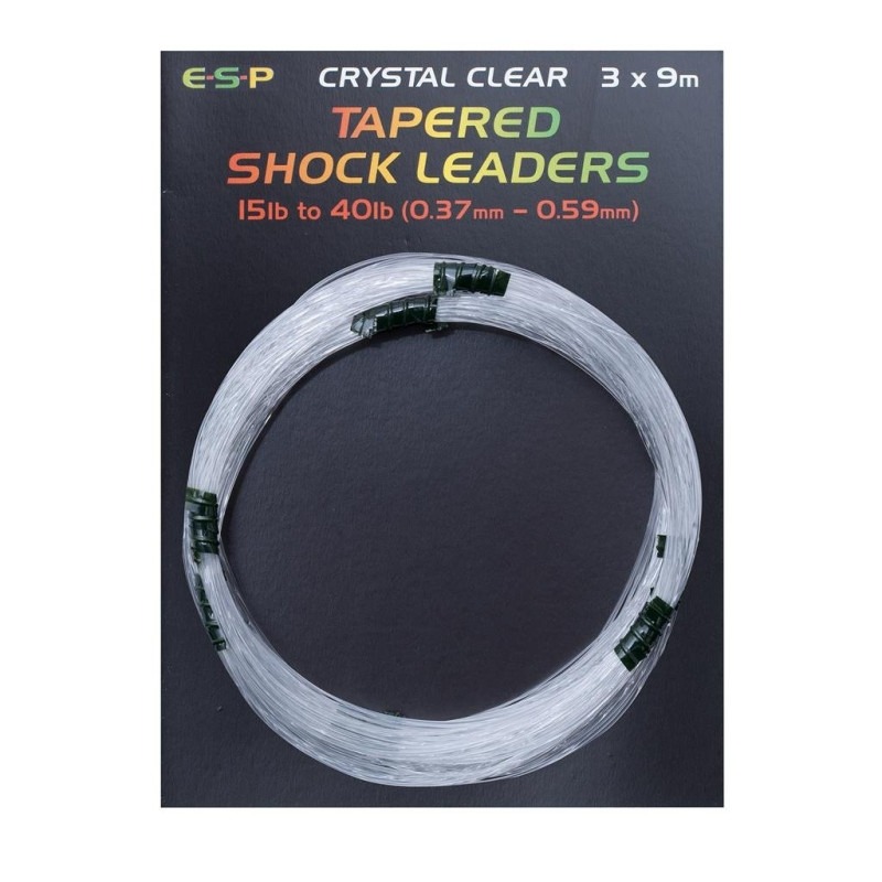 1209202568c3c2f500cad.jpeg Esp Tapered Shock Leader Clear - obrazek 1