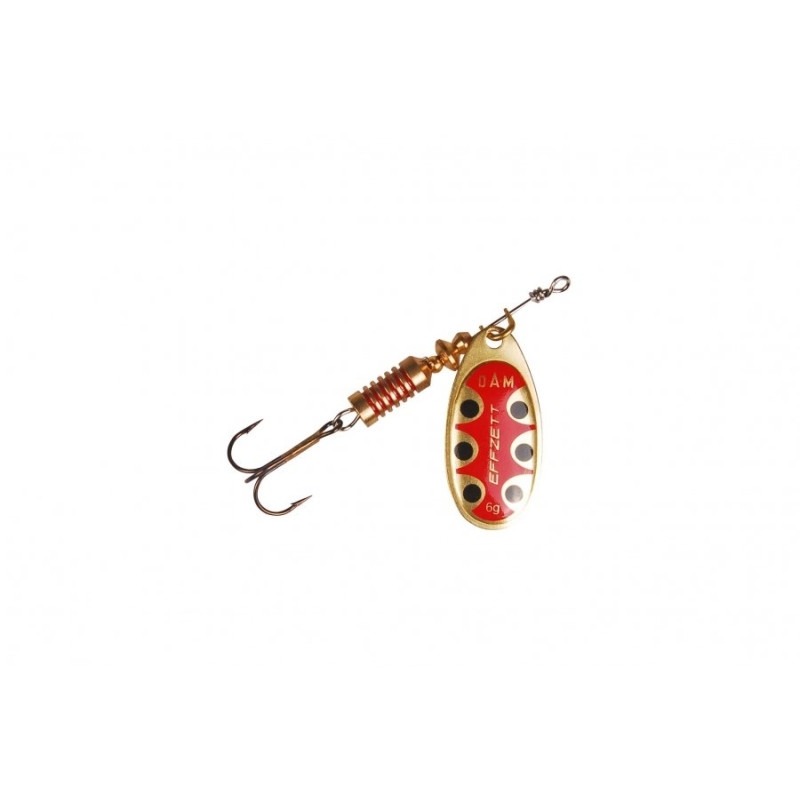 Dam Standard Spinner nr 5 12G SINKING COPPER BLACK DOT