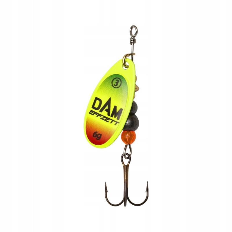 Effzett FLUO SPINNER Nr 1 3G SINKING TRIO