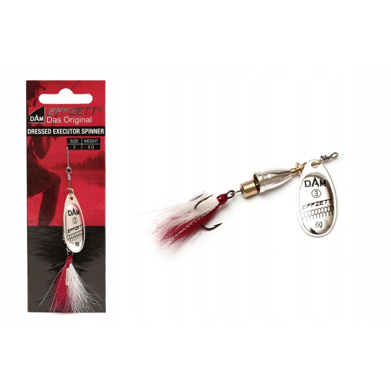 Effzett EXECUTOR DRESSED SPINNER Nr 2 4G SINKING SILVER