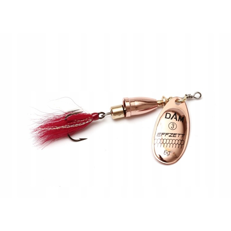 Effzett EXECUTOR DRESSED SPINNER Nr 3 6G SINKING COPPER
