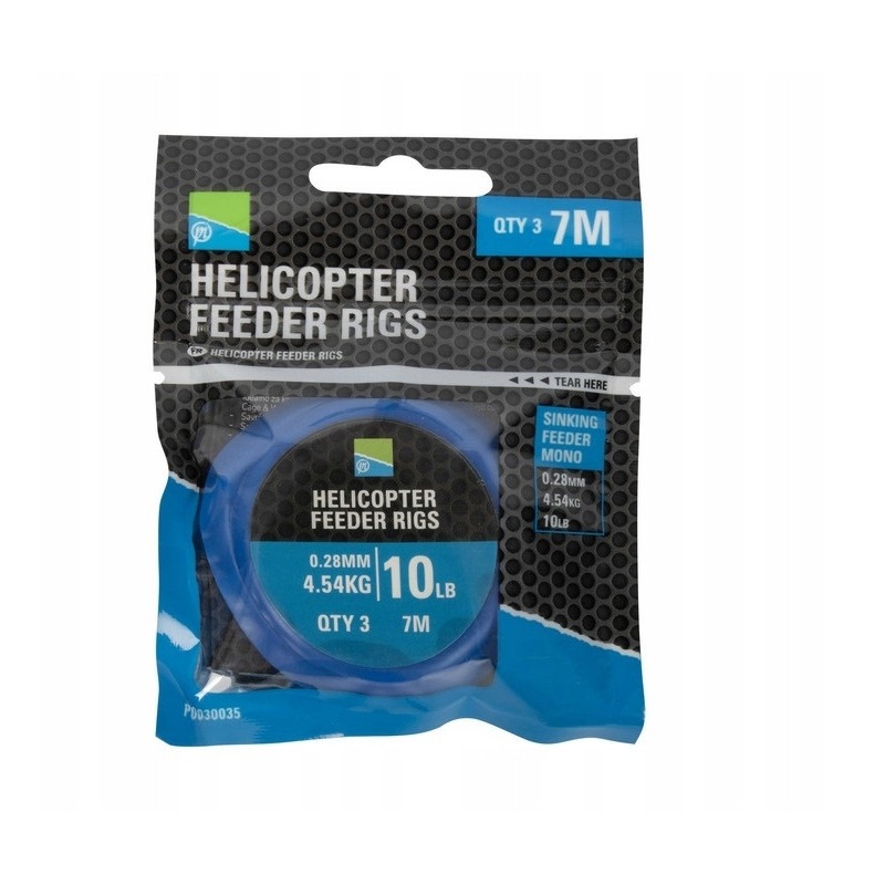 Gotowe zestawy Preston Helicopter Feeder Rigs.