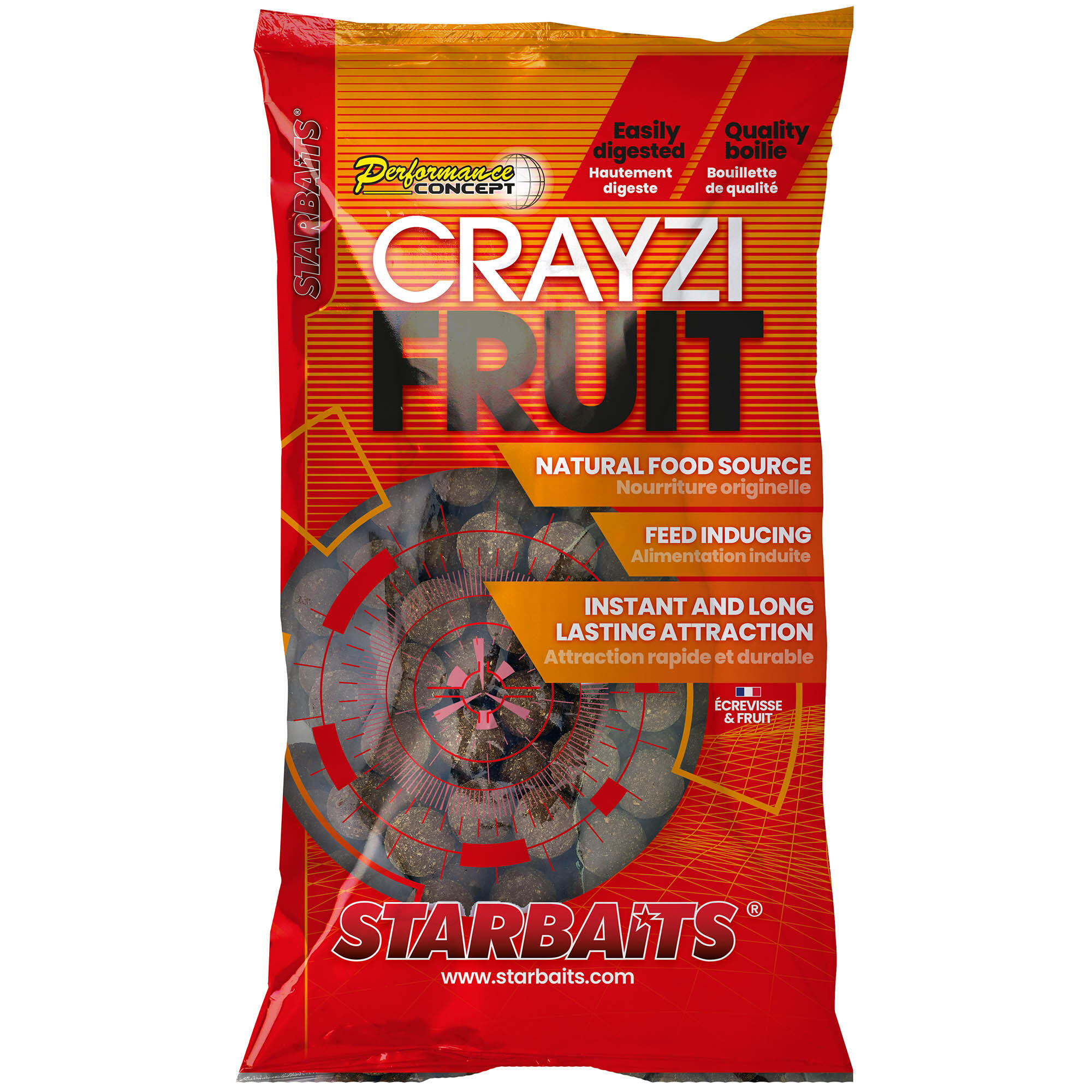 Kulki Proteinowe Zanętowe Starbaits Pc Crayzi Fruit 14Mm 800G