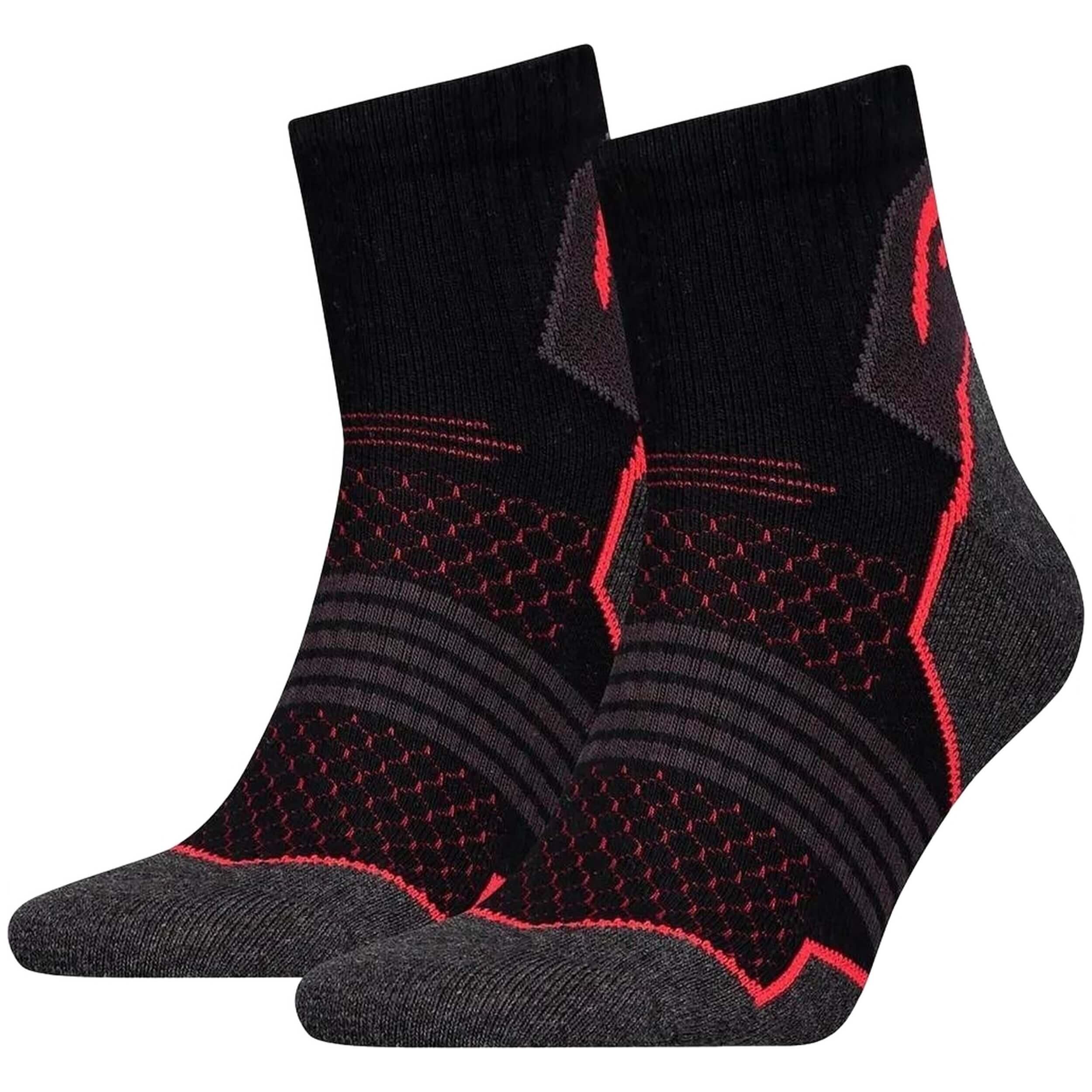 Oddychające unisex skarpetki trekkingowe - 2 pary Rozmiar 43-46