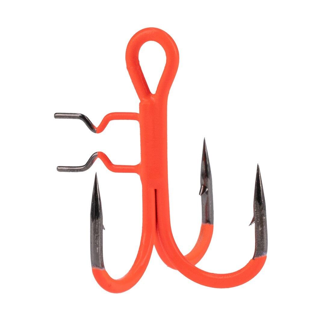 Kotwica Mikado Jaws Vertical UV Orange #3/0 4 sztuki