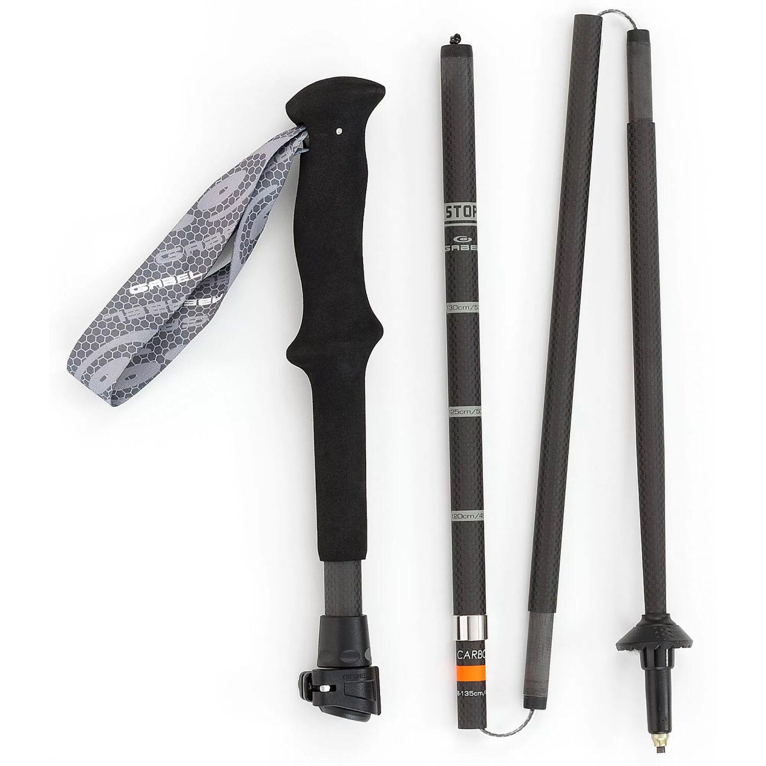 Kije do trekkingowe Gabel Ibex Carbon XTS 105-120 cm